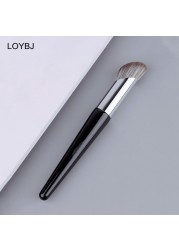 LOYBJ 1pcs Finger Belly Foundation Makeup Brushes Cosmetic Powder Liquid Foundation Concealer Cream Bevel Head Make Up Brush