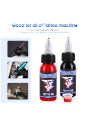 30ml/Bottle Professional Tattoo Pigment Permanent Ink Tattoo Painting Supply For Body Beauty Tattoo Art Tattoo Ink