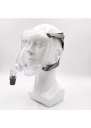 CPAP قناع الوجه الكامل قناع التنفس التلقائي CPAP APAP BPAP مكافحة الشخير توقف التنفس أثناء النوم قناع أوساس أوساس