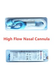 High flow nasal oxygen cushion nasal cannula nasal oxygen cannula disposable nasal catheter connection heating tube