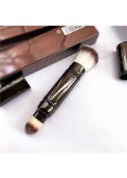 Hourglass Makeup Brushes Retractable Double-ended Dense Powder Face Liquid BB Cream Skin Portable Makeup Brush Tools