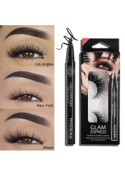 9D False Eyelashes Set Imitation Mink Hair Self Adhesive Eyeliner Pen Waterproof Reusable Makeup Cosmetic Tools TSLM1