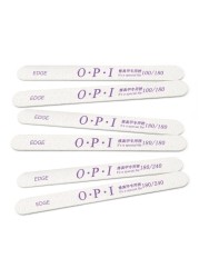 10pcs/5pcs Wood Nail File 100/180 180/240 Professional Double Side Nail Art Sanding Buffer Files