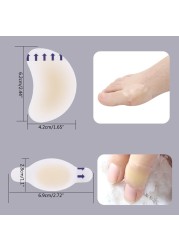 D2TA Blister Dressings, Waterproof Gel Blister Pads Colloidal Gel Blister Pillows, Adhesive Foot Blister Patch for Feet, Toe