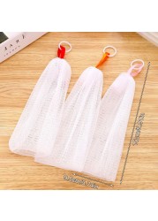 Cleaning Mesh Foaming Bag Portable Hang Soap Saver Bag Bath Shower Foam Mesh Net Cleansing Delicate Mesh Foam