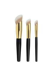 3pcs Pat McGrath Labs Fetish Sublime Perfection Highlight Foundation Makeup Brushes Unique Face Contour Cosmetics Beauty Tool