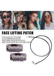 D2TA 10pcs/set V-Line V Shape Stickers Face Slimming Tighten Tape Face Neck Lift Sticker Tighten Chin Lifting Skin Care