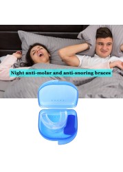 Anti Snoring Dental Braces Bruxism Mouth Protector Sleep Snoring Stopper Anti Snoring Aid Device Health Care