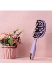 curly women wet care nylon hair brush women wet curly detanging styling tools brush detangling hair brush