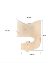 Toes Separator Bunion Orthopedic Ectropion Adjuster Hallux Valgus Bunion Corrector Pad Toe Straightener External Devices Foot Care Tool