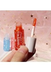 PNF Pearlescent Mini Moisturizing Glass Lip Gloss with Clear Shiny Clear Lip Gloss