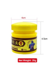 1PC Waist Joint Ointment Anti Arthritis Spine Joint Medical Plaster Back Pain Cream Self Heating Bone Pain Relief Ointment S046