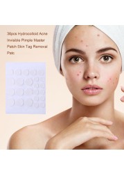 24/36pcs Invisible Hydrocolloid Acne Patch Pimple Blemish Removal Stickers Breathable Pimple Blemish Removal Sticker Face Care