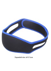 Anti Snoring Stop Snoring Chin Strap Apnea Jaw Strap Portability Comfortable Carrier Solution Sleep Support Belt