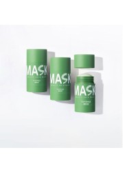 Deep Cleansing Solid Mud Mask Stick Smear Type Green Tea Mud Mask Moisturizing Anti Acne Blackhead Facial Skin Care