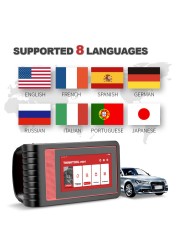 Thinktool mini obd2 Scanner Professional Full System Diagnostic Scanner ECU Coding Test Active Auto Car Scanner Free Shipping