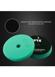 (Wholesale 2pcs and 5pcs) SPTA 3"/5"/6" Car Sponge Buffing Pad Polishing Flat Plate Polisher Removes Scratch for Polishing/Waxing