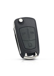 KEYYOU Flip Car Remote Key 433Mhz For Opel/Vauxhall Astra H 2004-2009 Zafira B 2005-2013 Vectra C 2002-2008 Signum Corsa D