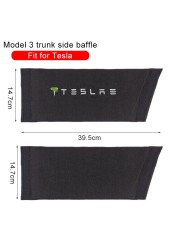 For Tesla Model 3 2021 Trunk Boot Baffle Parts Partition Car Tail Storage Baffle Hidden Storage Box For Model 3 Car Accessories