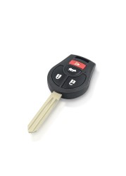 KEYYOU - car remote control key, car key for Nissan Rogue Versa Tiida, 2008 2009 2010 2012 2013 2014 2015 2016 315MHz, with ID46 chip