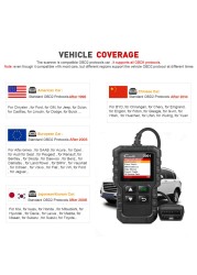 Launch X431 CR3001 Car Full OBD2 /EOBD Code Reader Scanner Auto Professional OBDII Diagnostic Tools pk KW310 ELM327 iCar2