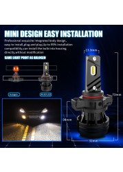 AILEO - Car Fog Light, High Brightness LED Bulb, 72W 12000LM Dedicated CSP Chips, PS24W PSX24W PSX26W SP13W H11 H1 H3 H27 880