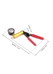 DIY brake fluid tools bleed vacuum pistol test pump kit aluminum pressure pump body vacuum gauge