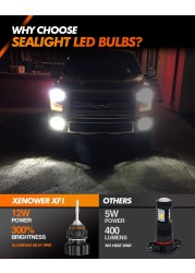 Celite 5202 H11 H10 9006 PSX24W 881 Canbus Fog Light Bulbs LED 5000LM 12W 6000K 3000K LED Fog Light DRL Bulbs Auto Fog Lamp