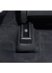 New for Tesla Model 3 Model Y Car Back Seat Slide Rail Soft Rubber Socket Protection Auto Interior Post Accessories 2017-2022