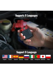 MUCAR BT200 Obd2 Free Lifetime Diagnostic Tools All Car Scanner For Cars Full System Oil SAS Bluetooth Obd 2 Tester PK Thinkdiag