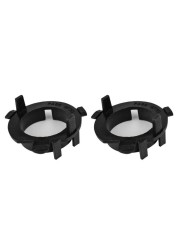 1 Pair H7 LED Headlight Bulb Adapters Base Retainer Holders For Hyundai Kia