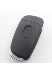 XIEAILI OEM Modified Flip Folding Remote Key Fob Shell Cover For Hyundai I30/IX35/Verna For Kia K5/Rio/Picanto/Ceed/sporage S153