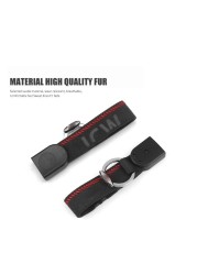 For Mini Cooper Key Case For Car Cover F54 F55 F56 F60 One D S Keychain Union Flag Bulldog JCW Protector Car Styling Accessories