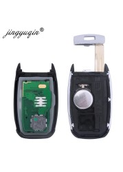 jingyuqin Auto Smart Fit Remote Key For Kia Sportage K4 KX3 Sorento Rio After 2016 Year ID47 Chip 433MHZ Control Key