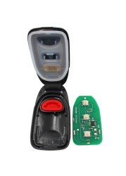 3+1/4 Buttons Remote Control Transmitter Fob 315MHz For Hyundai Elantra Sonata 2007-2010