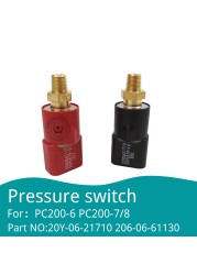 206-06-61130 20Y-06-21710 Excavator Accessories Komatsu PC200-6 PC200-7/8 Distribution Valve Pressure Switch Sensor