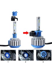 2pcs H1 LED Headlight Bulb Holders Socket Adapters for Ford Focus Fiesta