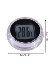 LCD Display Motorcycle Digital Watch Thermometer Time Monitor Portable Electronic Scale Tool Accessory Waterproof