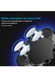 2pcs 360 degree rotation interior accessories aluminum alloy phone holder non-slip aromatherapy fixed car air vent easy to install