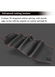 Leather Dashmat Covers Dashmat Dash Mat Carpet Car Accessories For Opel GTC Vauxhall Astra Holden J (P10) 2009-2015 2010