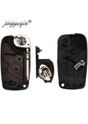 jingyuqin Folding Car Remote Key Shell Case For Fiat Iveco Daily MK4 2006 2007 2008 2009 2010 2011 GT10 Flip Key