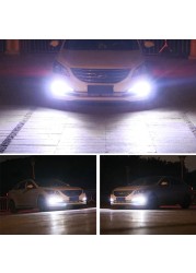 2pcs Super Bright H1 Led Fog Bulbs Running Light 6000K White 3030 12SMD 1200Lm Universal Canbus Car Fog Lamp Front Head Light