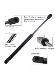 2Qty Rear Trunk Lift Support Bouncy Strut Damper Damper Strut For BMW E39 5-Series Extended Length [in] 13.66