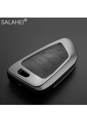 Zinc Alloy Car Key Case Cover For BMW X1 X3 X4 X5 F15 X6 F16 G30 7 Series G11 F48 F39 520 525 G20 118i 218i 320i Car Accessories