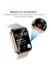 HD Screen Protector For Apple Watch Series 6 5 4 3 2 1 SE 44mm 40mm 42mm 38mm iwatch Protective Film Protection Screenprotector