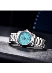 New PAGANI Design 36mm Snowflake Pointer Men Mechanical Wristwatch Luxury Sapphire Glass NH35 Movement Automatic Men's Watch
