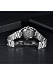 2022 New PAGANI Design Top Men's Watch Automatic Quartz Watch Japan VK63 Stainless Steel Business Luxury Sapphire Watch Relogio