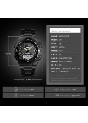 SKMEI-Men's Sport Watch, Men's Wrist Watch, 50m Water Resistant, Digital, Quartz, Dual Time, Military, Climbing & Swimming