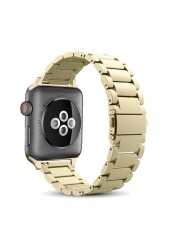 Titanium Strap for Apple Watch 7 41mm 45mm 6 5 4 SE 44mm 40mm Stainless Steel Replacement Strap for iwatch 3 2 1 42mm 38mm Band