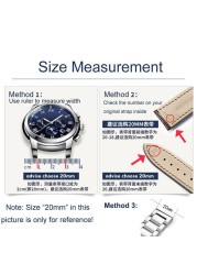 Stainless Steel Watch Band 18mm 20mm 22mm 24mm Strap Wristband Curved End Watch Strap Double Lock Buckle Replacement Wrist Strap